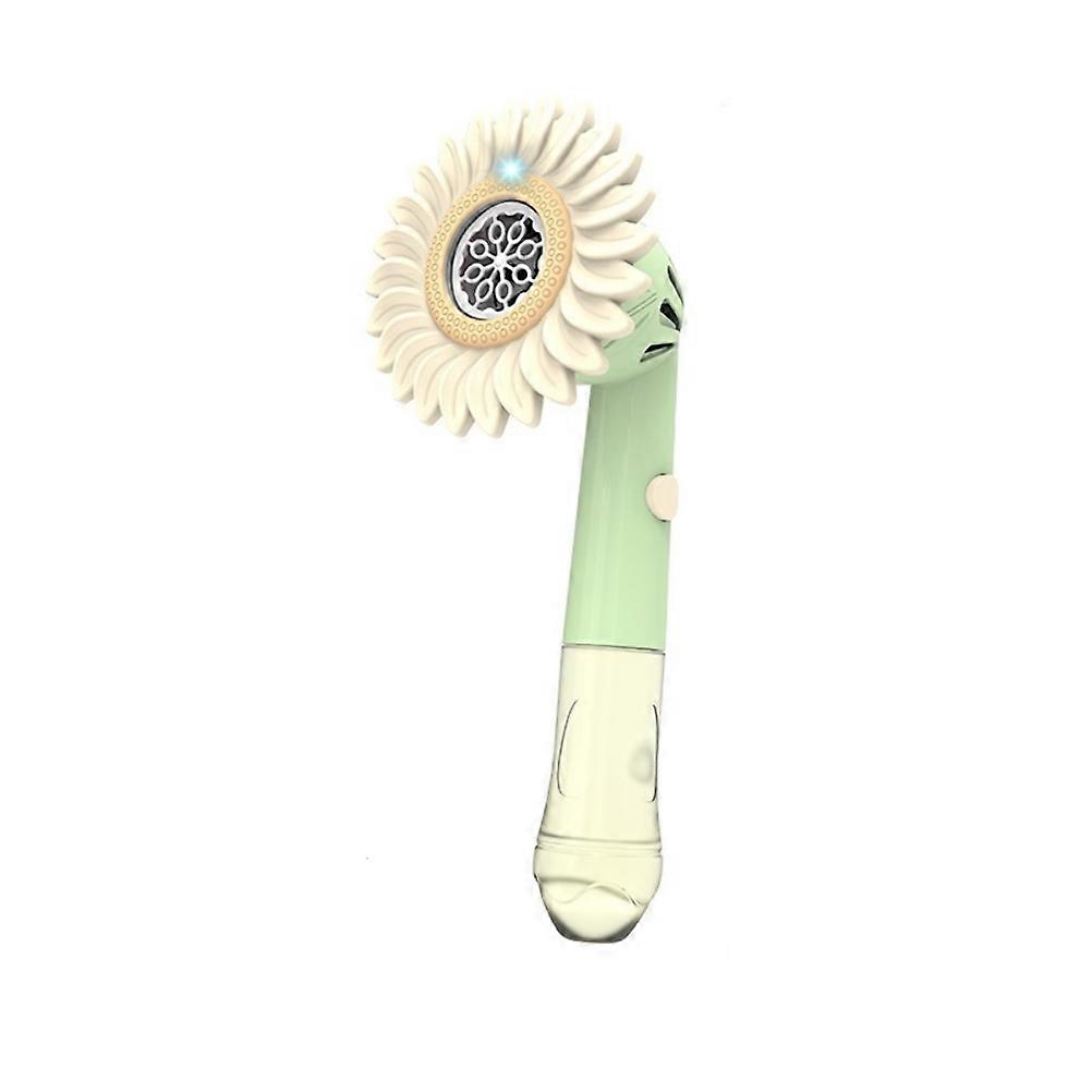 Sunflower Bubble Wand Electric Bubble Blower Automatic Bubble Machine with Solution Party Favors Summer Toy Gifts for Kids Girls Boys