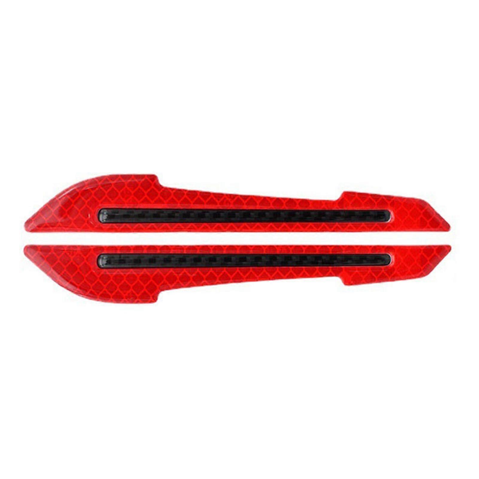 flexional reflective stickers for car bumpers 2 pcs