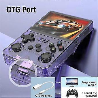 R36s Retro Game Console 64gb 15000+ Games Linux System 3.5 Inch Ips Screen Portable Pocket Game Pla