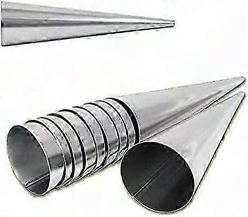 10-Piece Flat Baking Cream Rollers Set