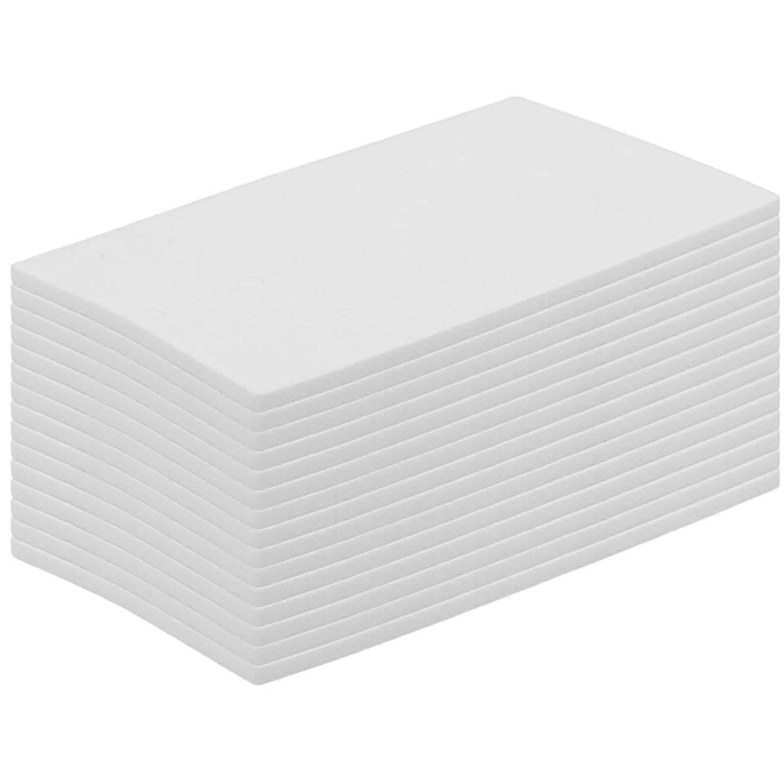 30Pcs Switch Panel Insulation Pads With Easy Installation For Home Use Offering Excellent Sealing In White Color