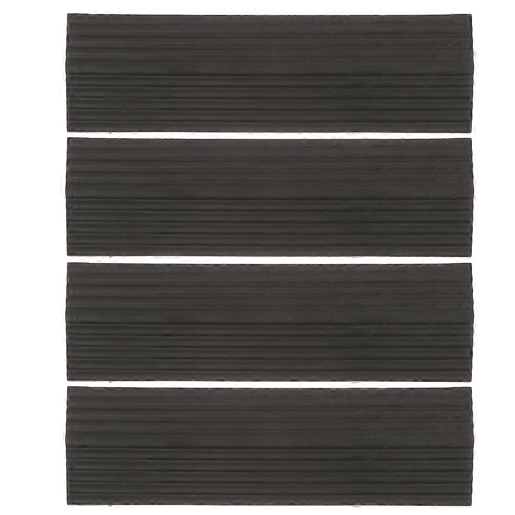 4pcs Rubber Ramp Pads for Robot Vacuum Cleaners – Non Slip Entry Ramps for , Home & Office Use