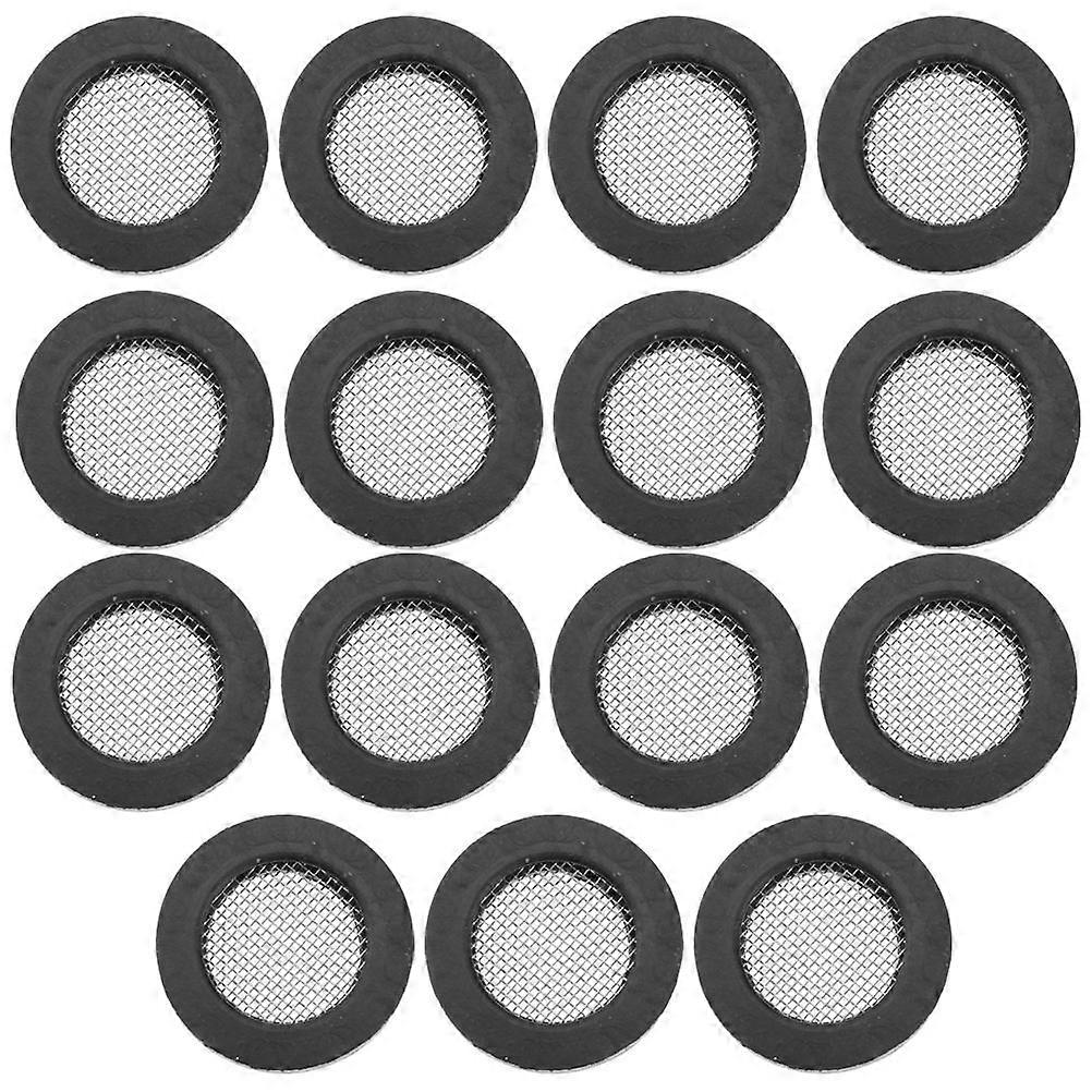 60pcs Garden Hose Washers with Filter Screen – Durable Hose Fittings for Water Filtration in Mechanical, Automotive, and Construction Applications