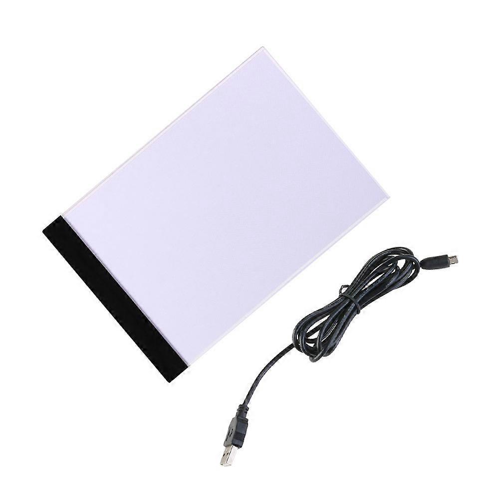 Portable LED Light Box Tracing Board for Artcraft Use Made of Acrylic White Ultra Slim A4 Size