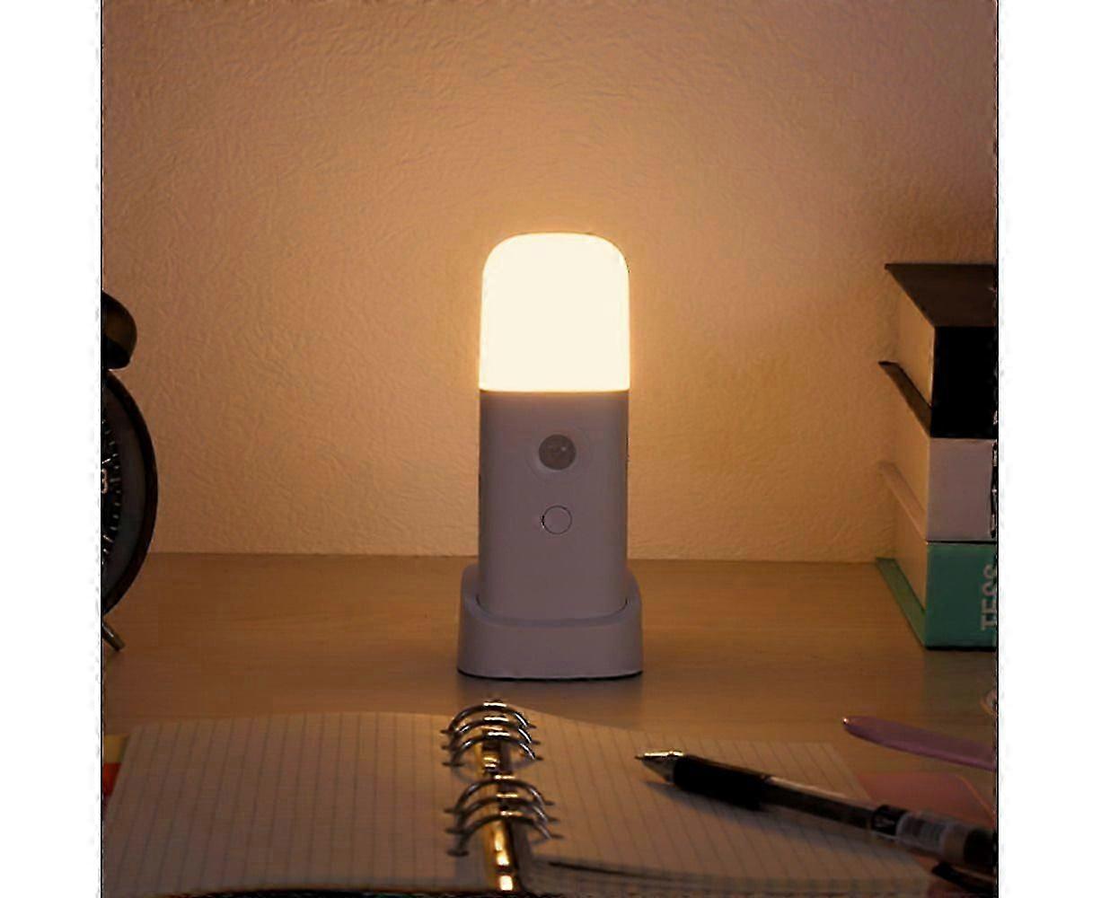 Indoor LED Motion Sensor Night Light - White