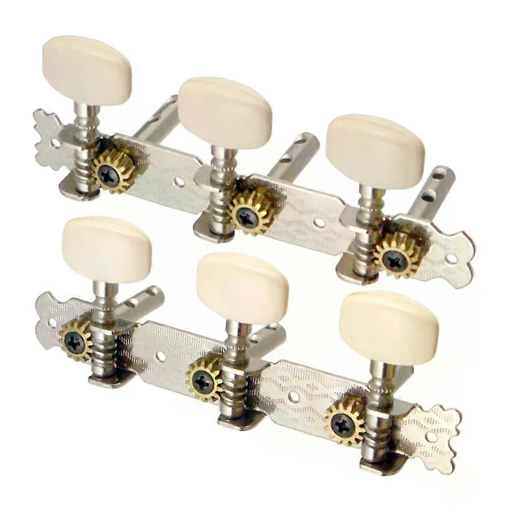 2er-Pack Akustikgitarren-Saiten-Stimmwirbel, Tasten-Tuner für Gitarrenteile, Zubehör