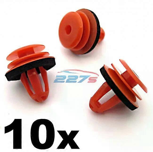 10x BMW Front & Rear Door Card Panel Trim Clips, 3-Series E90, E91, E92, E93