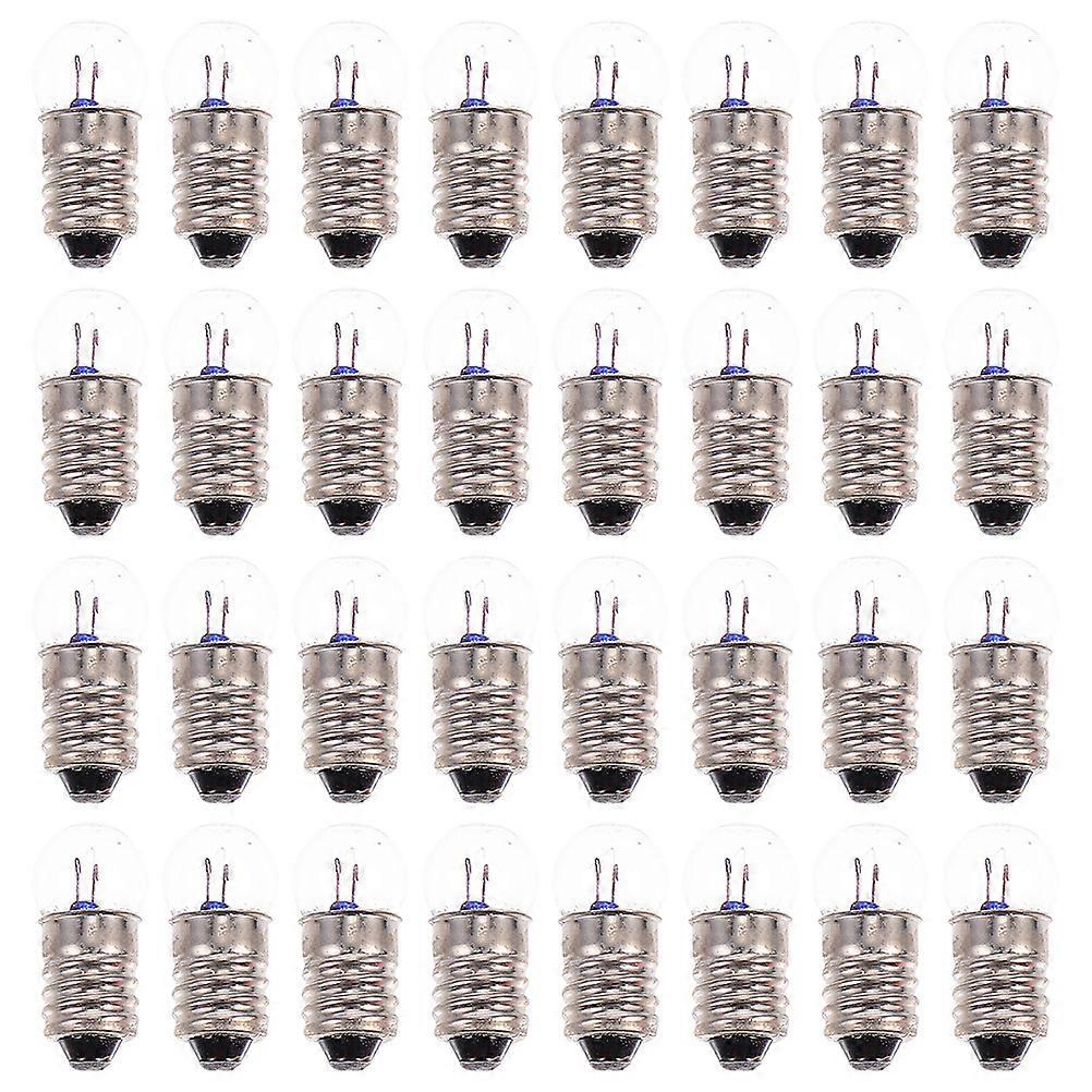 3.8V Mini Flashlight Bulbs Labs Supplies Multi Glass Material for Circuit Display Boards 50Pcs