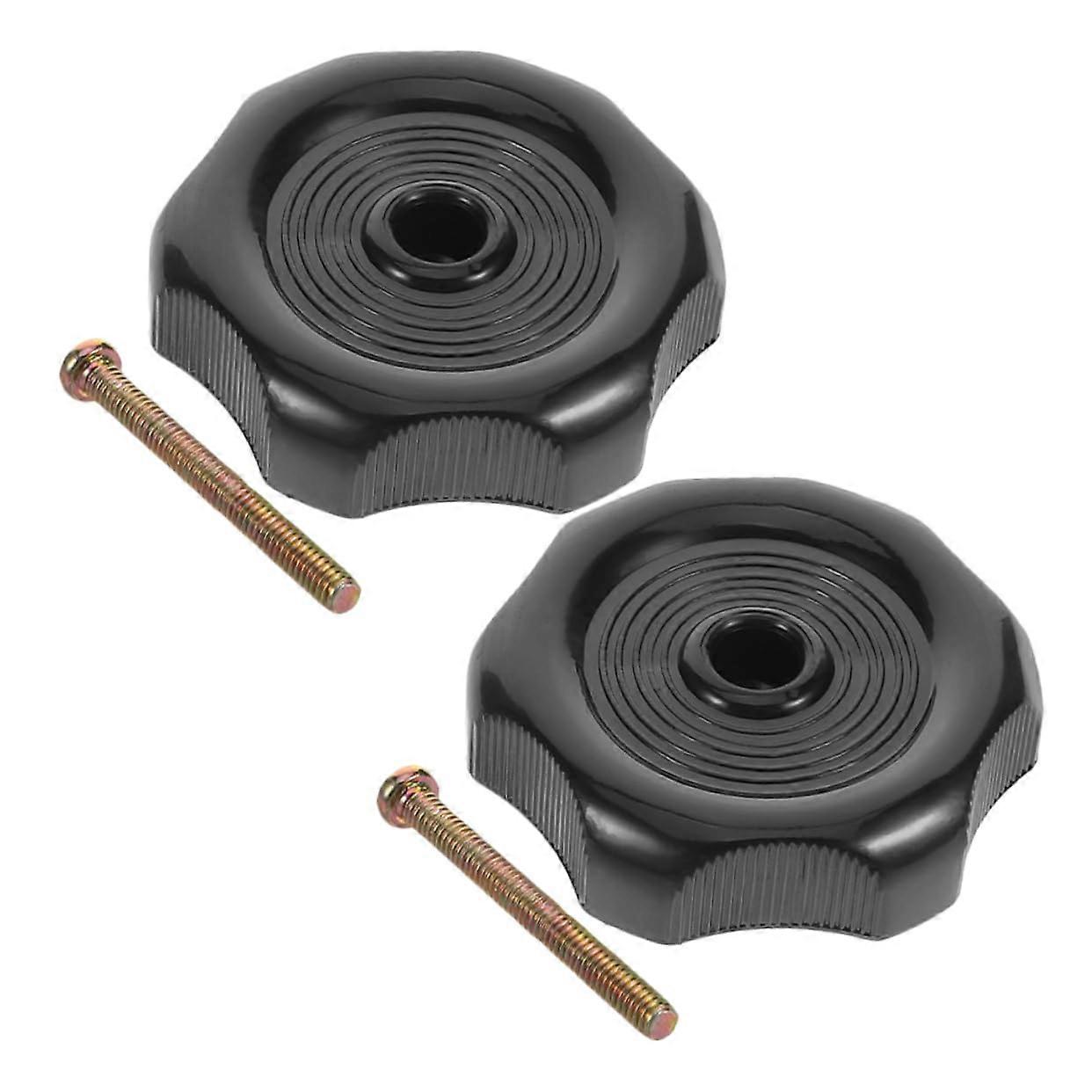 2 Pack RV Window Latch Knob Replacement for Camper Trailer Vent Plastic Hardware