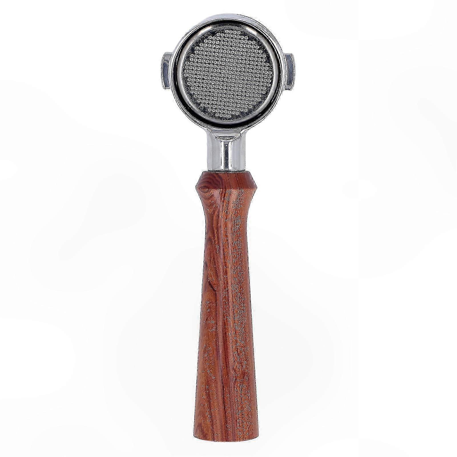 51mm Stainless Steel Espresso Portafilter with Open Bottom Design for Coffee Machines