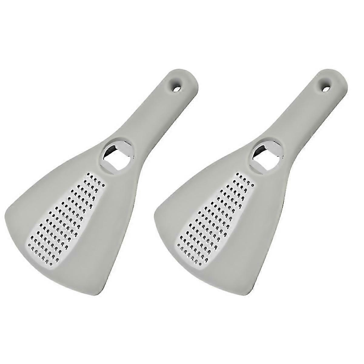 For bottle opener grater two in one tool vegetable gratergray