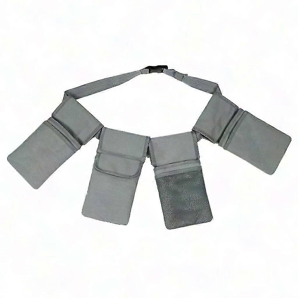 Multifunctional Waterproof Garden Tool Belt Bag with Large Storage Pockets - Folding Design for Practical Household Use
