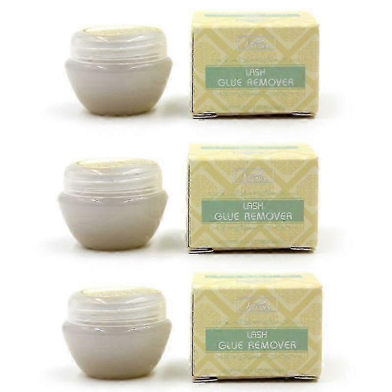 3Pcs 5g Professional False Eyelash Glue Remover Eyelash Extensions Tool Cream Fragrancy Smell Glue Remover Eyelash Glue