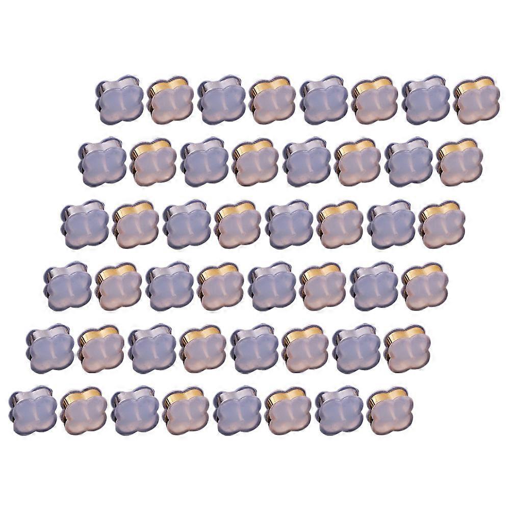 Here's a refined product description for your **50pcs Clear Soft Silicone Earring Backs**:
**50pcs Clear Soft Silicone Earring Backs –