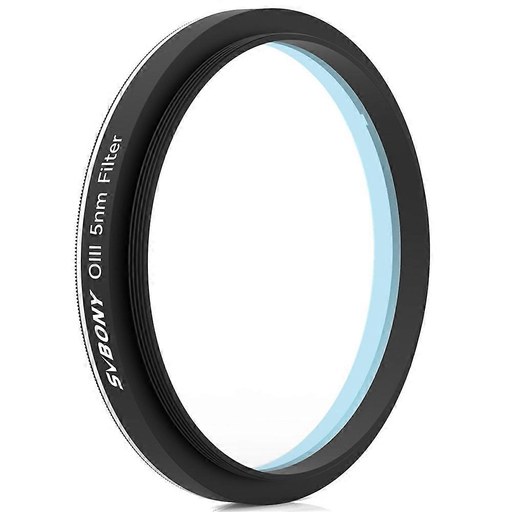 SVBONY OIII 2 inch 5nm Filter Narrowband Astronomical Photographic CCD Filter for Deep Sky Photography