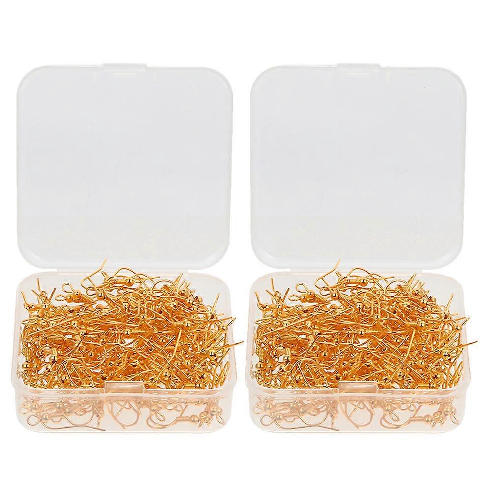 Here's a well structured product description for your **1Set DIY Earring Hooks Gold Plated Lightweight Ear Wire Findings**:

 

### **Product