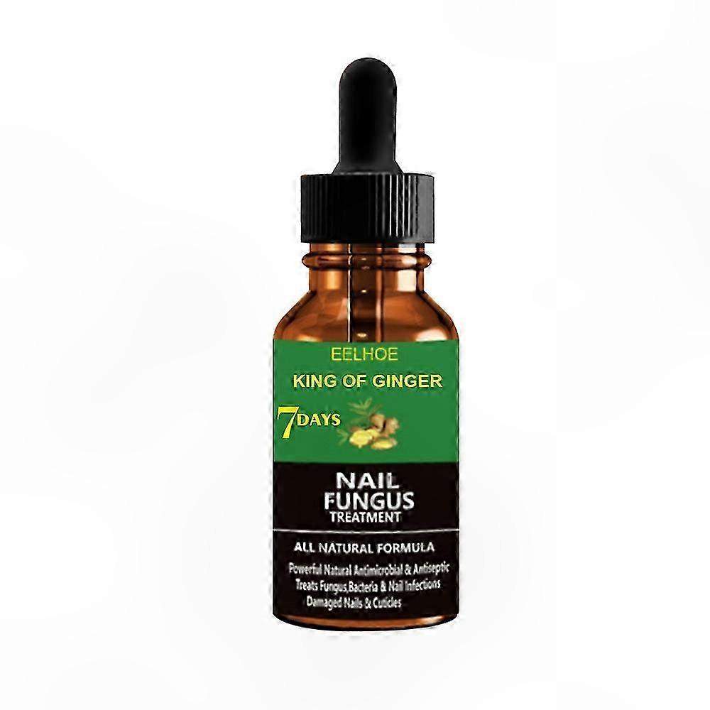 Multi-Purpose Ginger Infused Nail Repair Solution for Daily Use