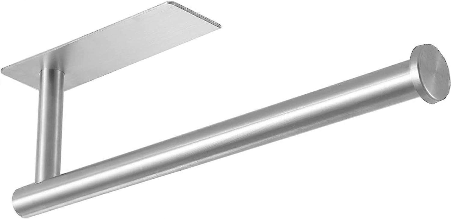 Paper towel holder, stainless steel with damping for one-handed operation, multiple styles suitable for kitchens and bathrooms