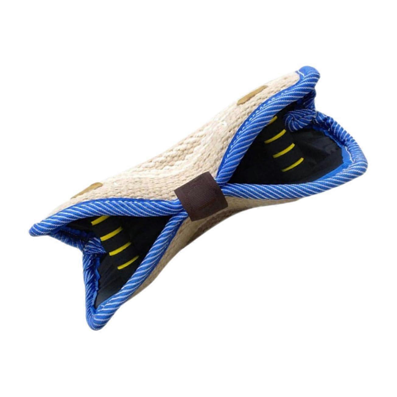 Tear Resistant Jute Dog Tug Bite Pillow with Handles for Small to Large Dogs, Ideal for Professional Attack Training