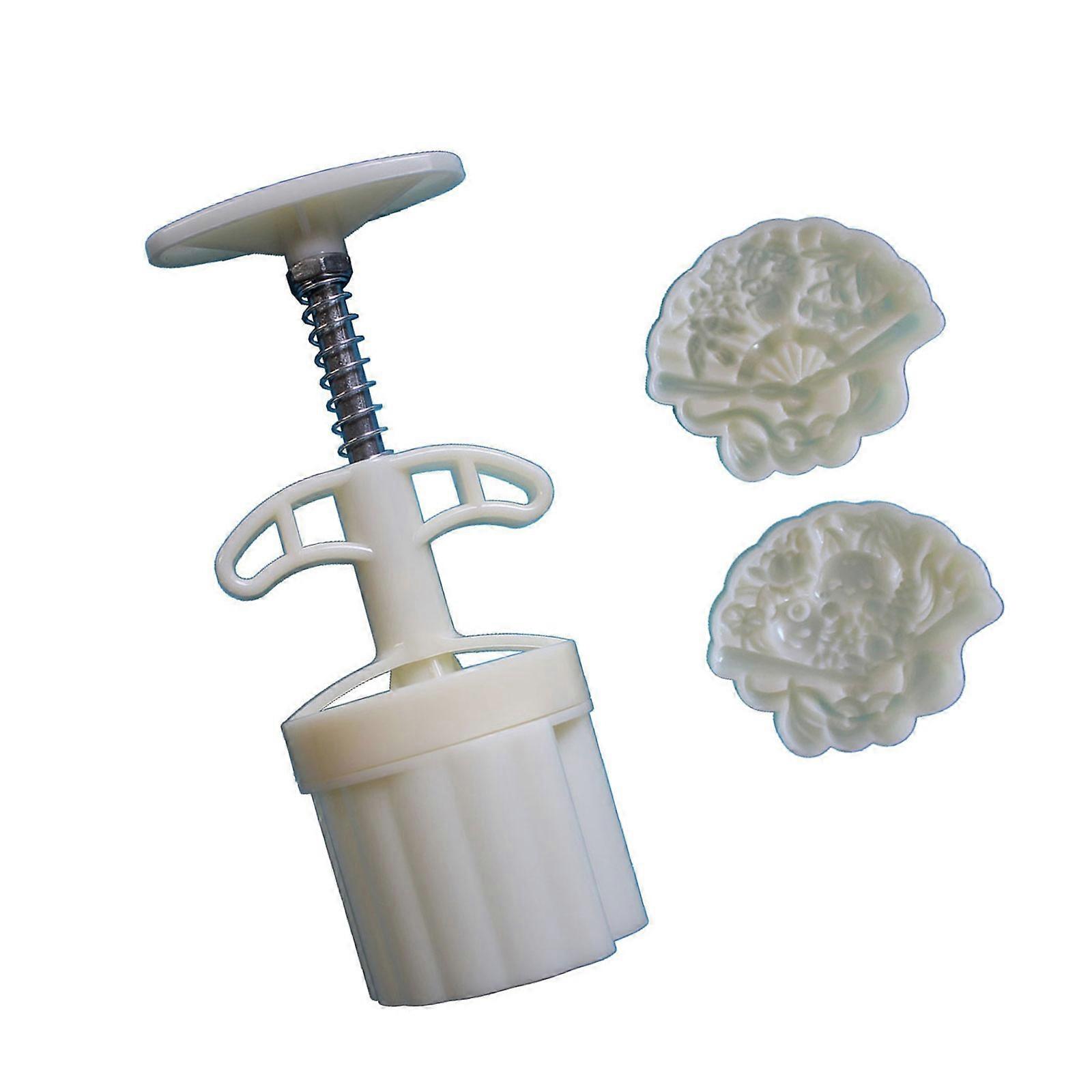 Functional Dessert Mould Multiple Pattern Mooncakes Press Molds For Creative Baking Projects And Handmade Gift Multicolor