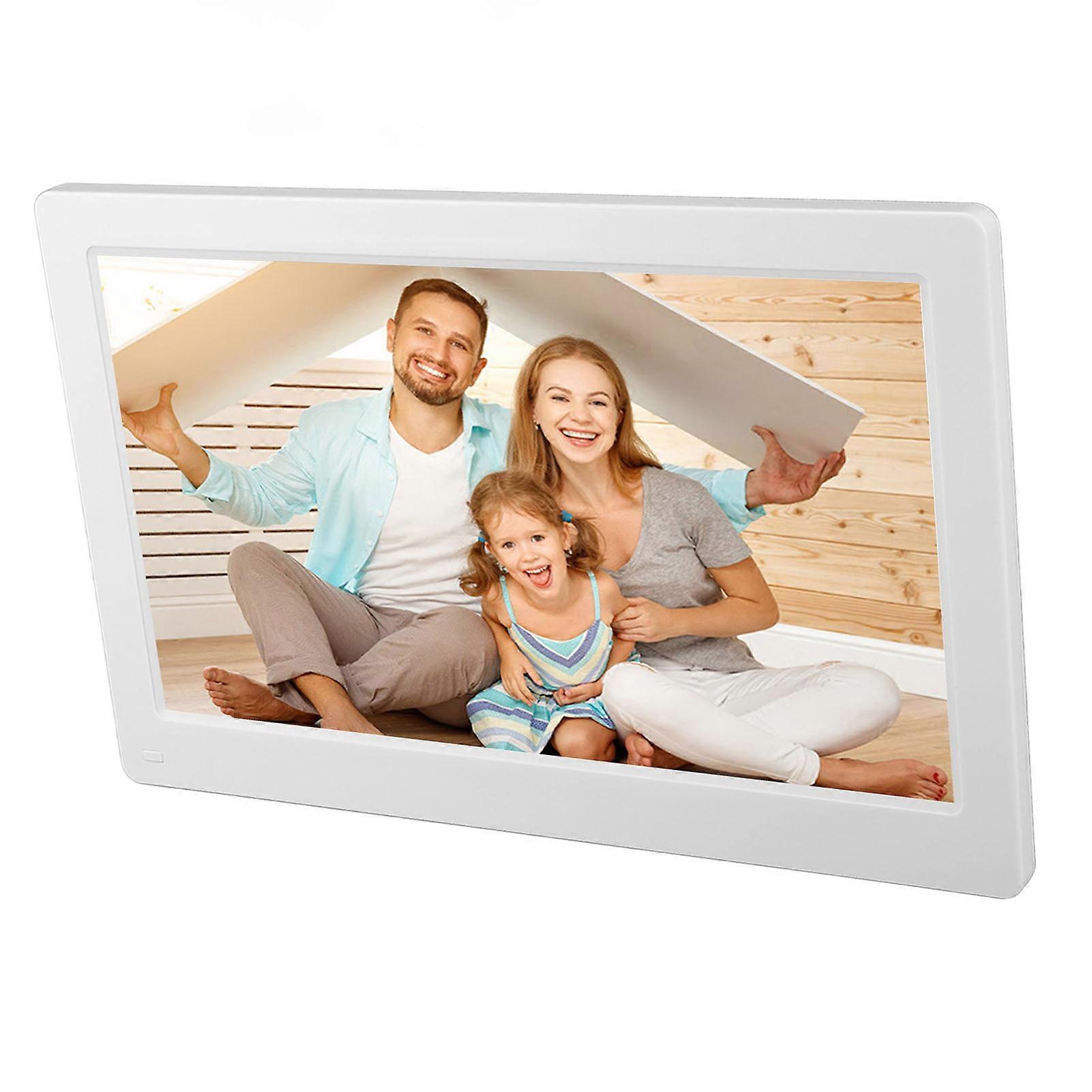 13,3 Zoll 1920x1080P Digitaler Bilderrahmen mit Fernbedienung UK-Stecker