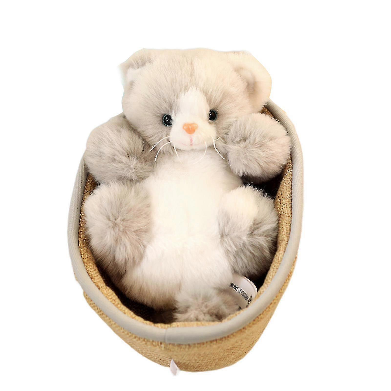 Kitten plush toy, PP cotton material, suitable for multi-scene decoration
