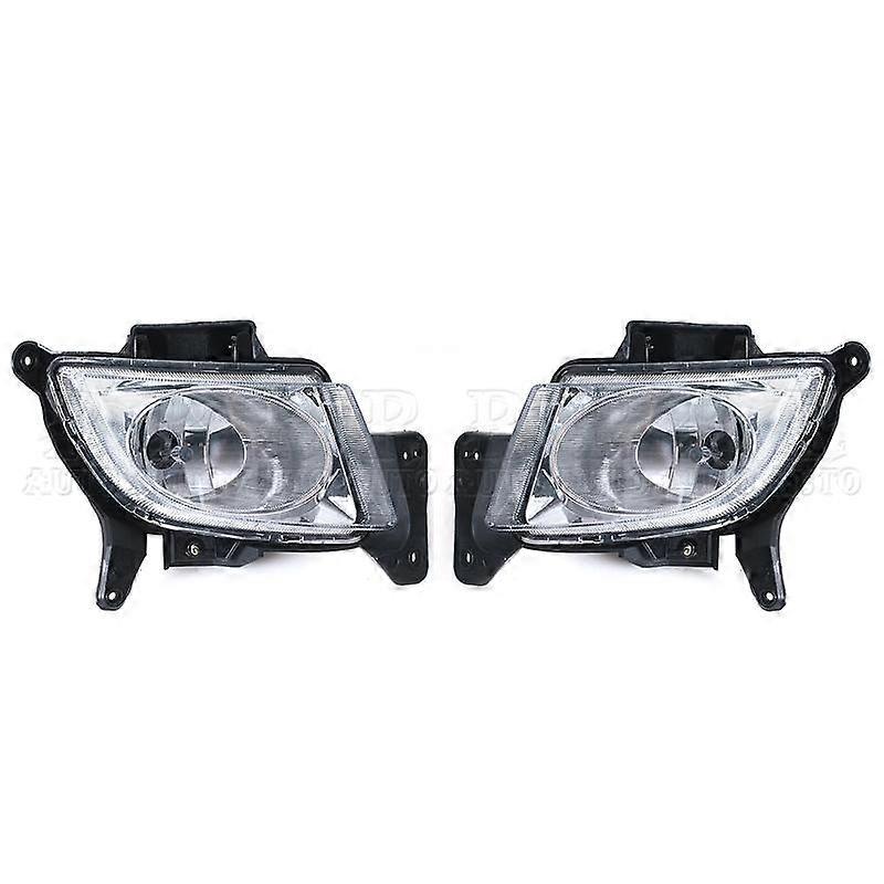 Applicable R-AUTO Front Bumper Fog Light Foglamp With Bulb For hyundai I30 2007 2008-2012 922012L000 922022L000 92201-2L000 92202-2L000