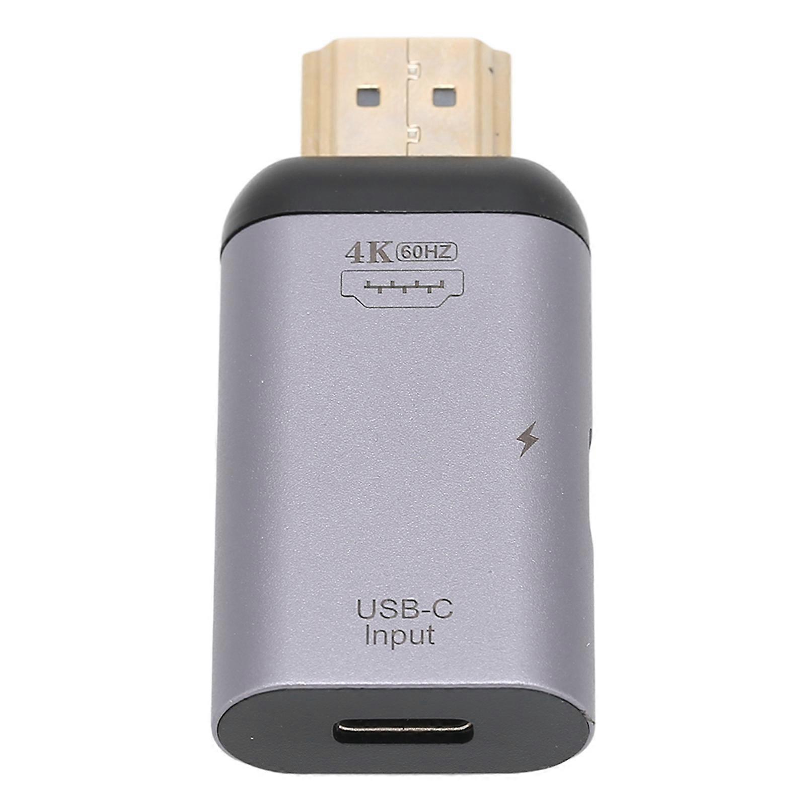 Type C 4K 60HZ PD 100W Gold Plated Aluminum Alloy Adapter Dock