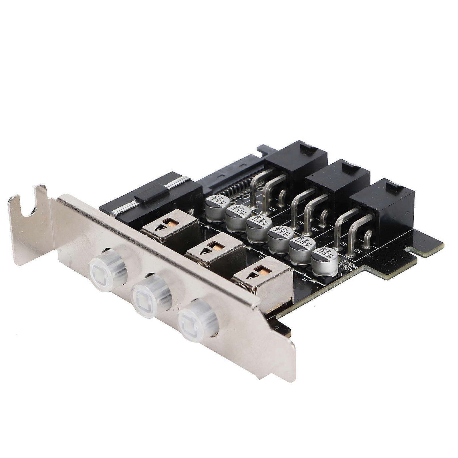 HDD SSD Power Switch Module PW-019 2 Channel 3-Position PCB 24.0in