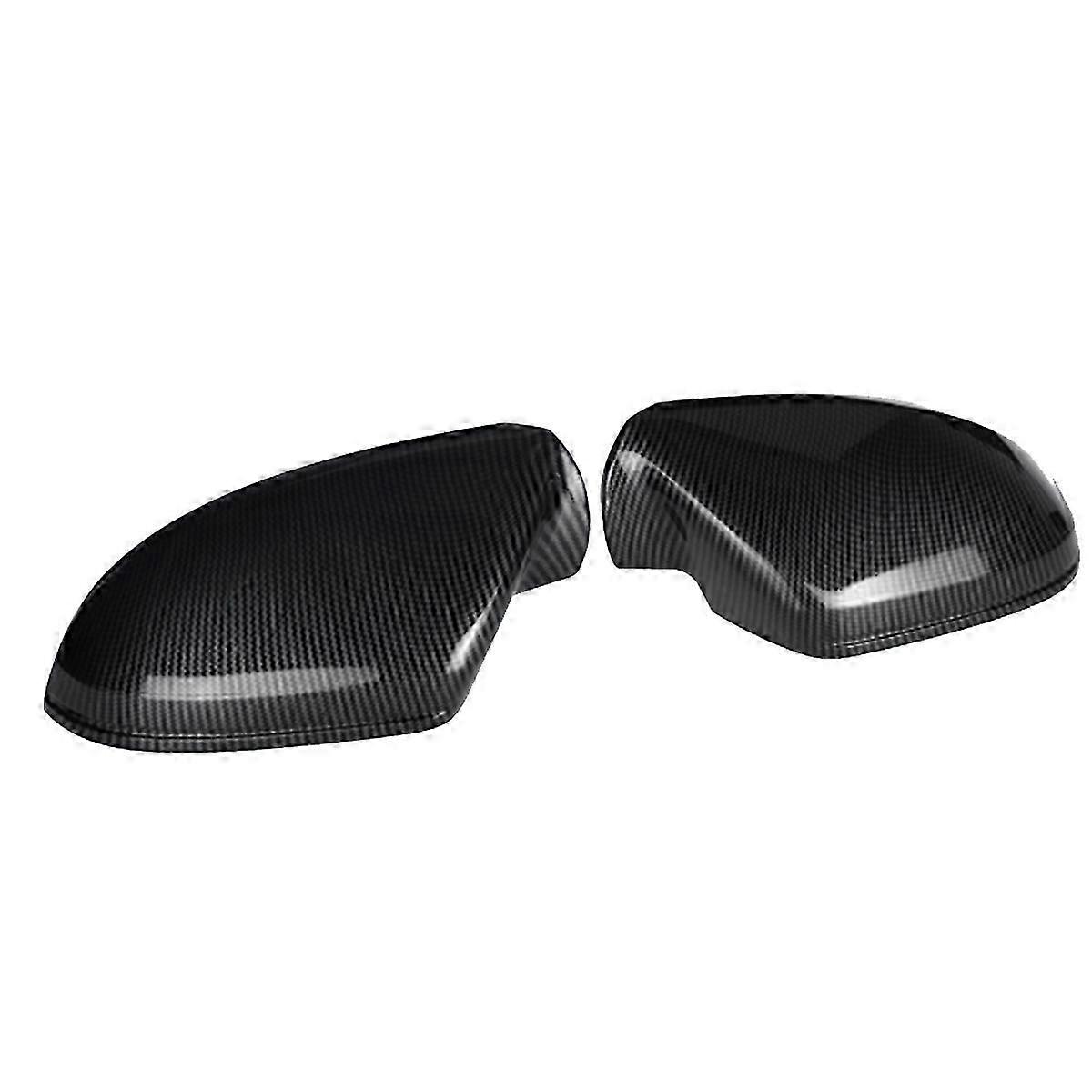 Rear View Mirror Cover & Side Mirror Shell for A6 C7 S6 2012-2018 - Carbon Fiber Housing