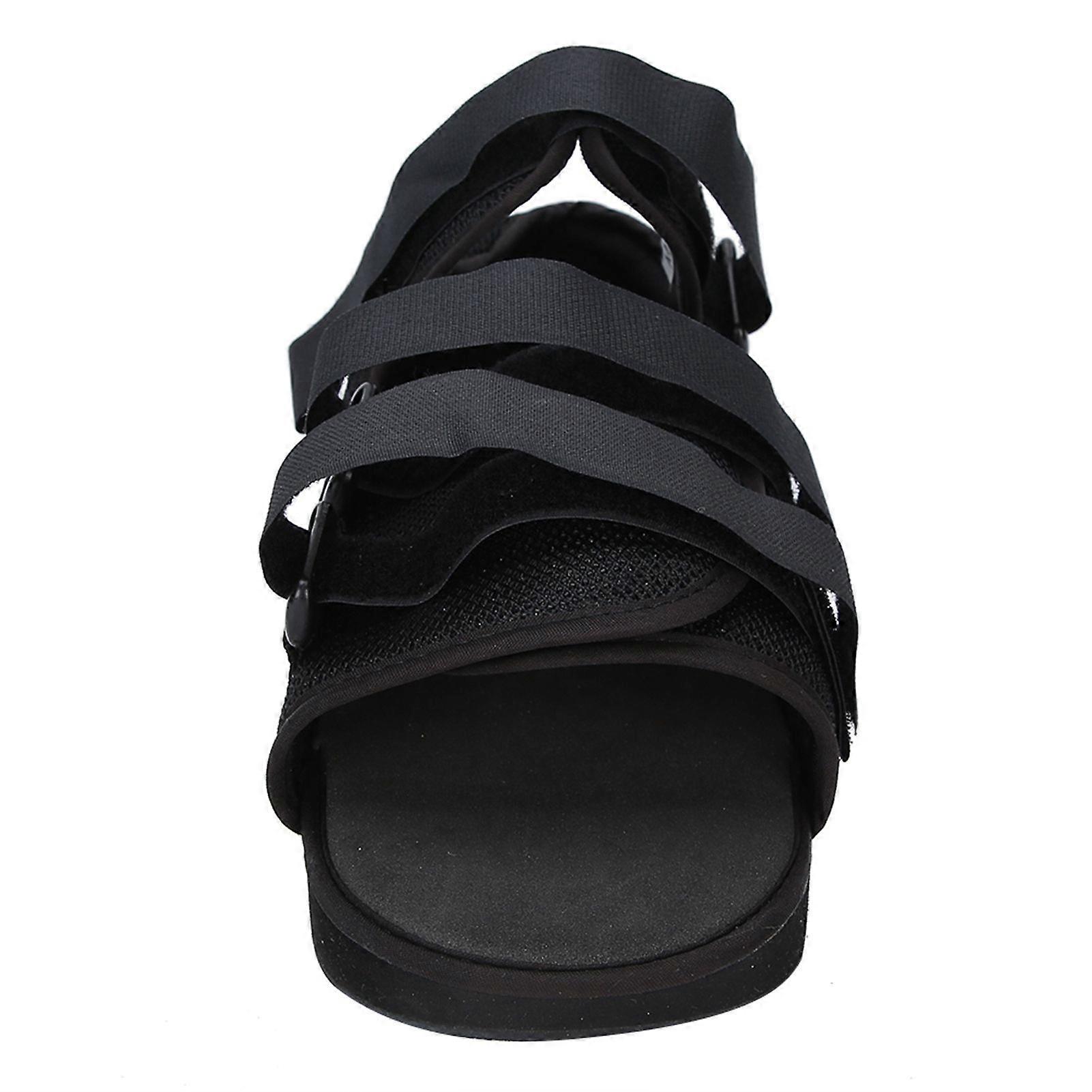 Breathable Flat Shoe Lightweight Toe Walking Boot Shoe Foot Protection Boot Noir L