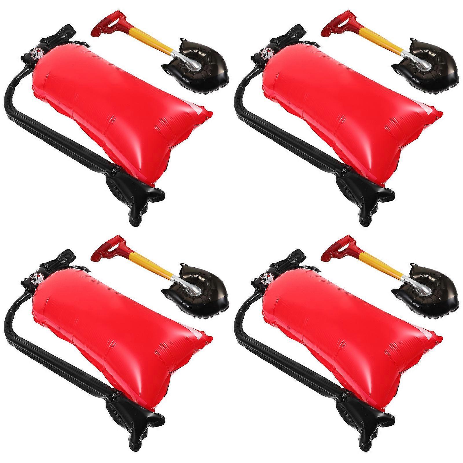 Inflatable Firefighter Party Balloons Fire Extinguisher Balloons for Decoration 5Sets