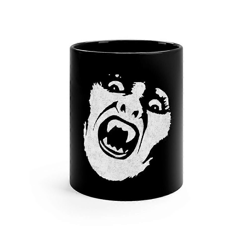 Zombie Vampire Chick Retro 11oz Black Mug