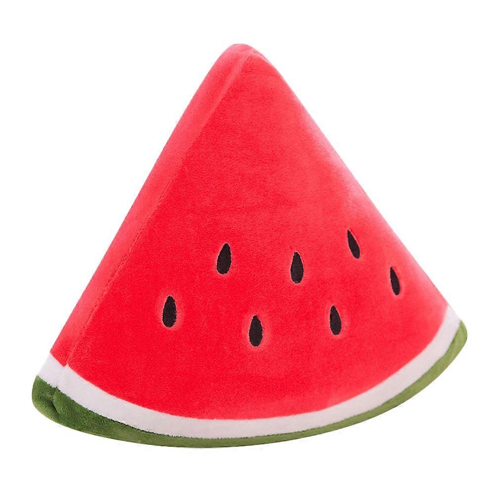Fruit Pillow Plush Watermelon Sofa Throw Pillow for Home Decor 2Pcs