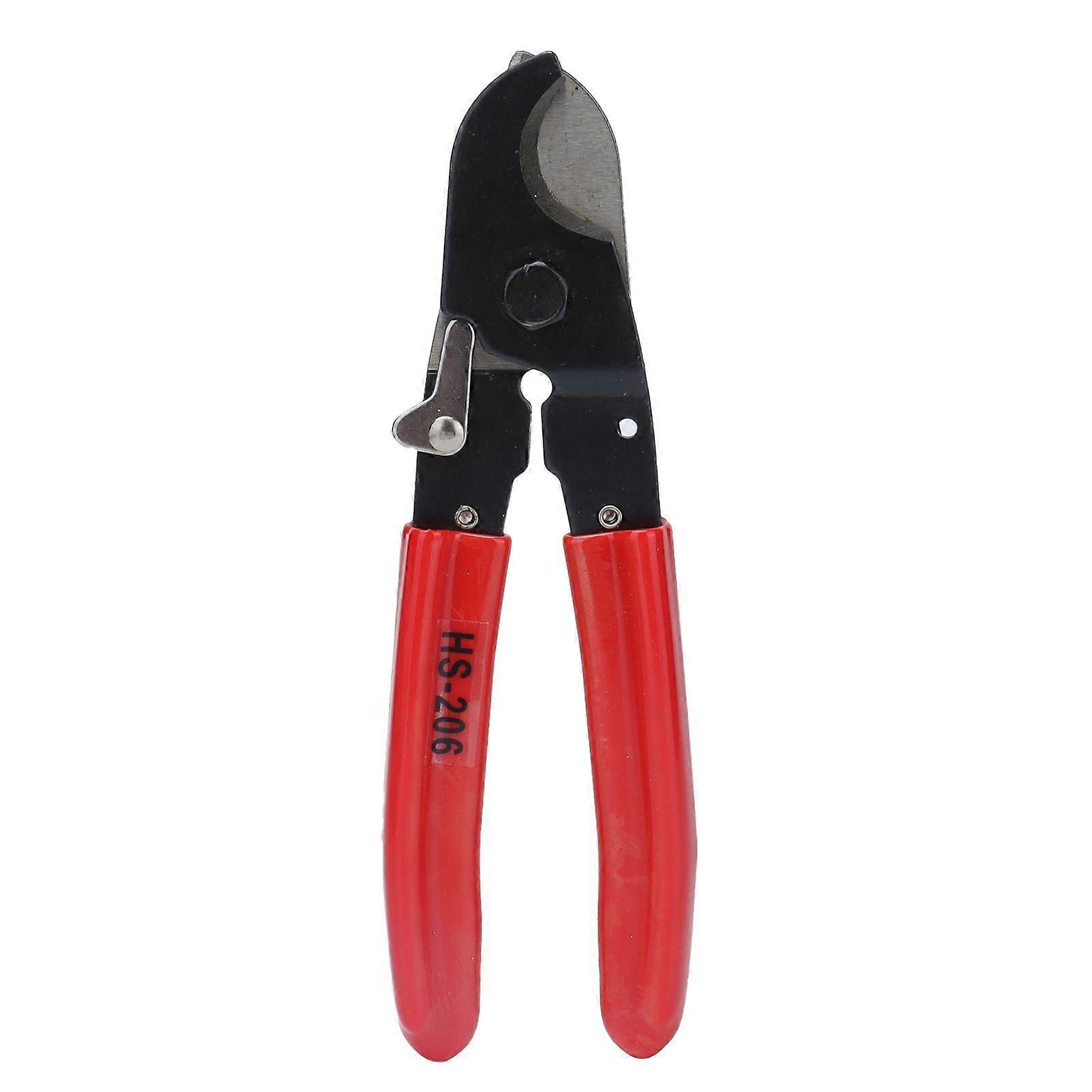 Cable Cutter High Leverage Cutting Pliers Scissors Tool for Communications Wire HS206 35mm