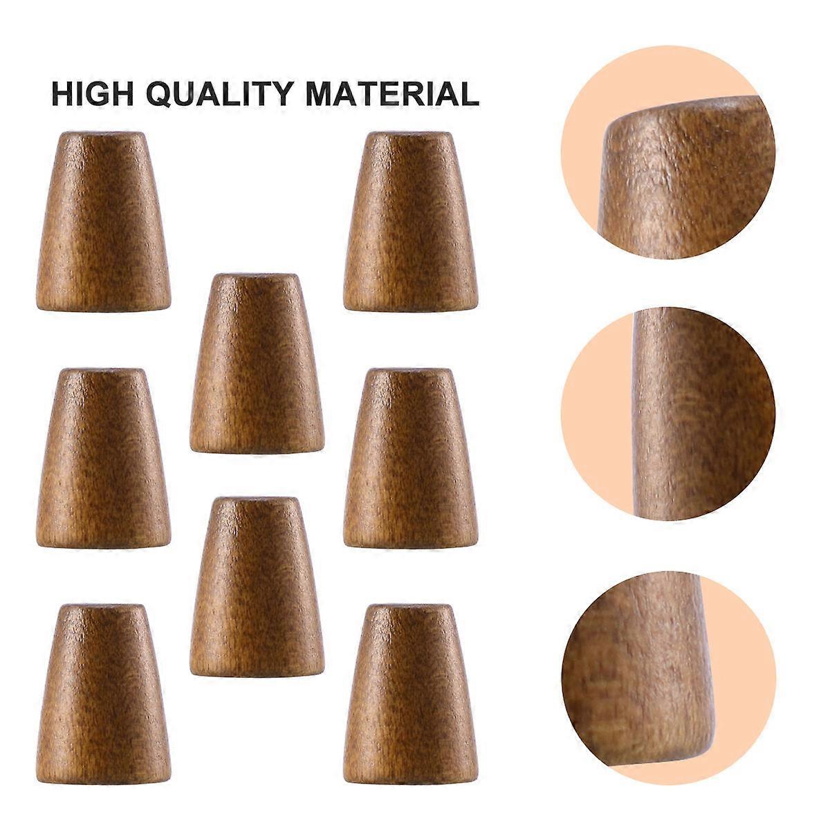 Wooden Stop Buckle Adjustable Button for Clothes with 50Pcs Set