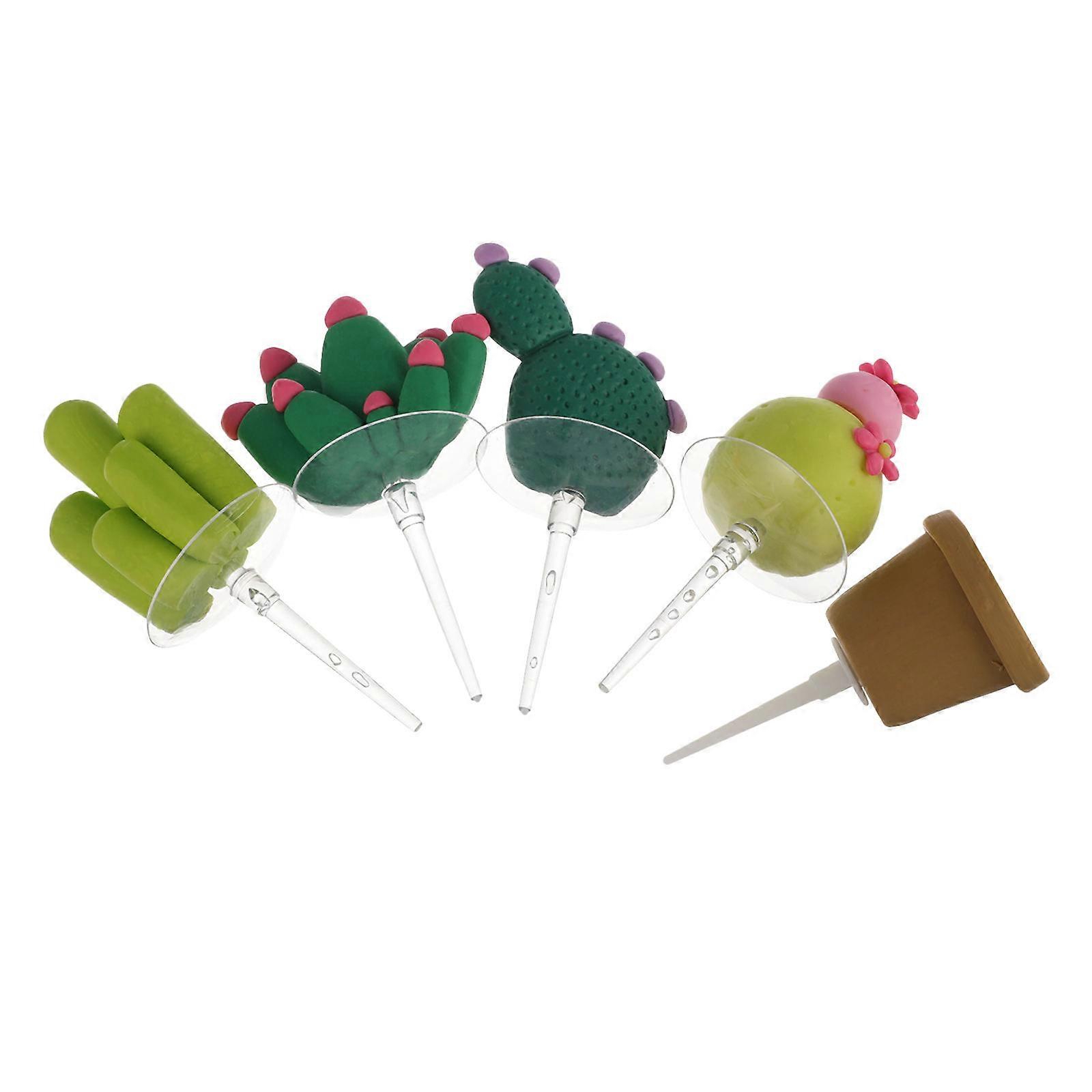 Hawaii Party Cake Topper Set for Cake Decoration Assorted Color 1Set