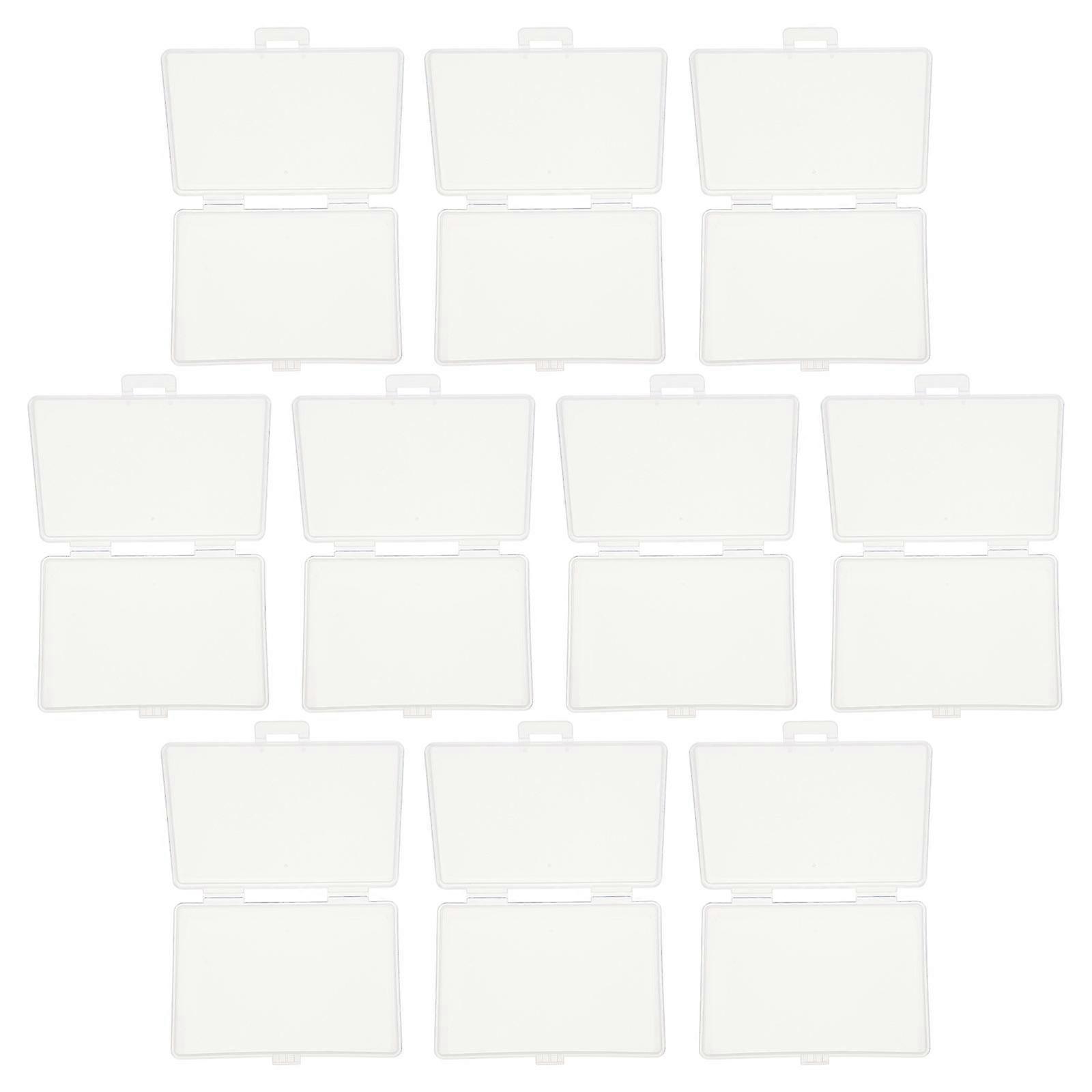 Convenient Battery Case Multi-Function Battery Box for Storage 50Pcs Clear Boxes