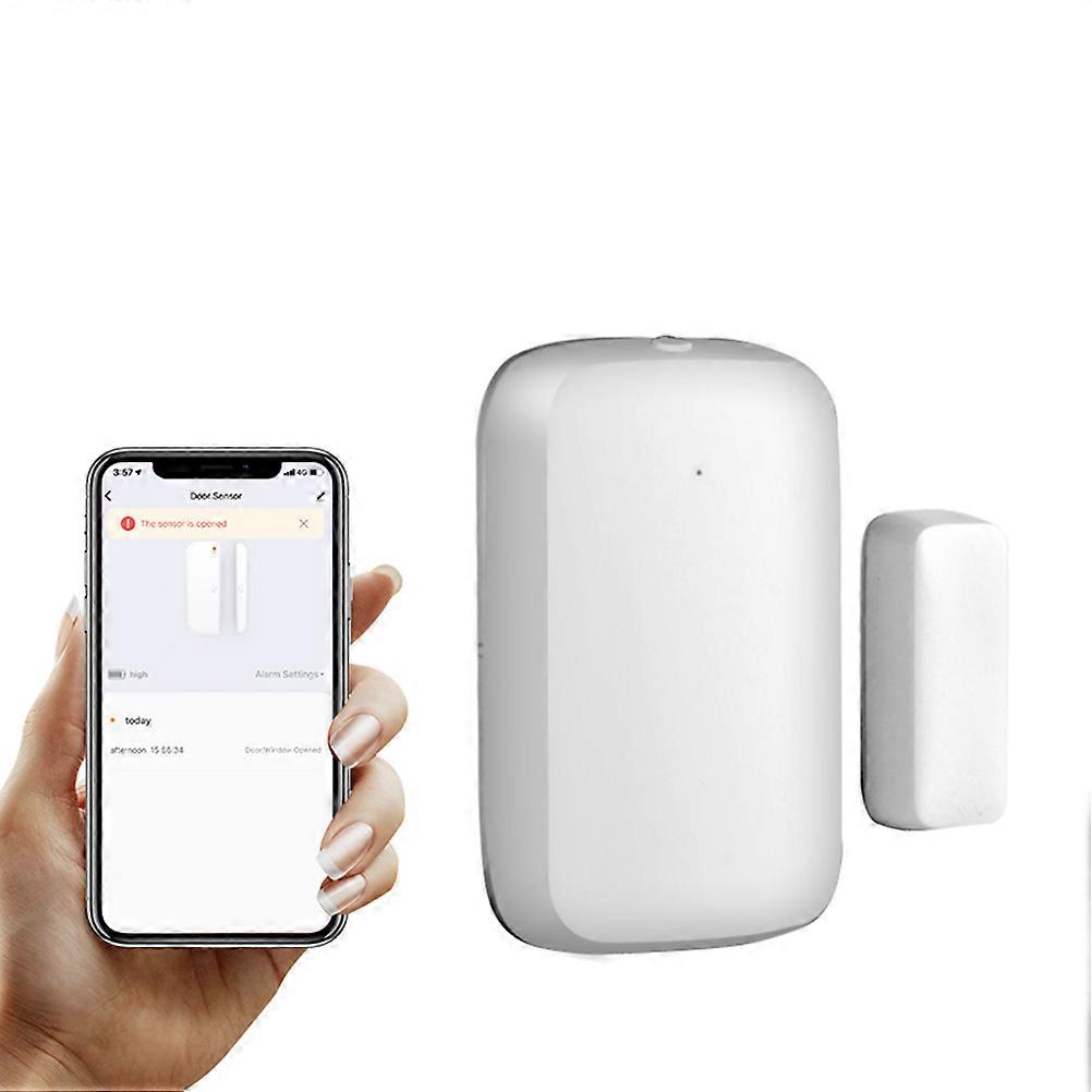 ZigBee Intelligent Door Sensor For Home Security App Alerts With Tamper Protection And Reminder 1 Set