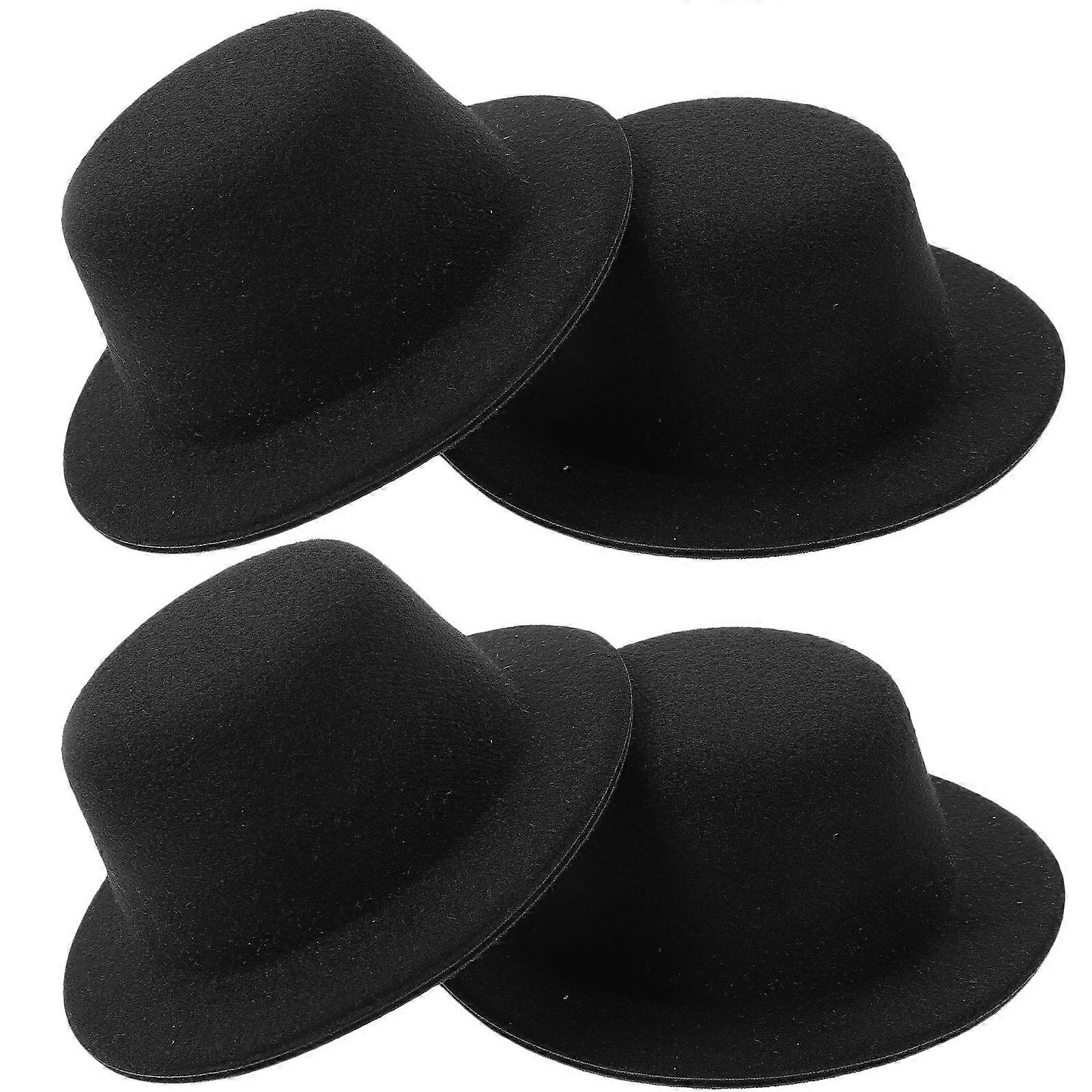 Tiny Hats For Crafts 20 Pcs Mini Top Hat Perfect For Dolls And Pets Stylish Decoration For Birthday Party And Craft Projects