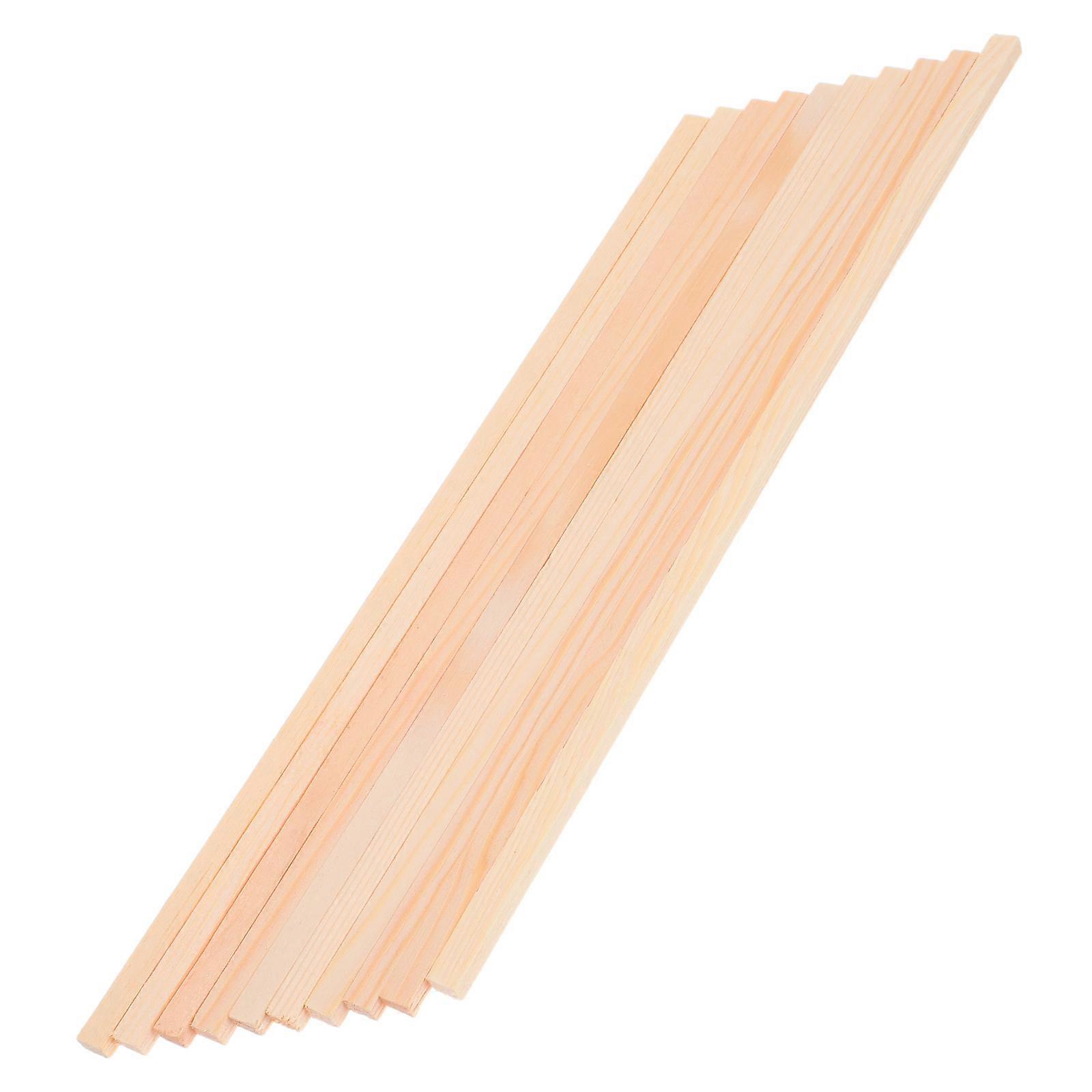 Wooden Dowel Wood Sticks for DIY Models 20Pcs Craft Airplane Components
