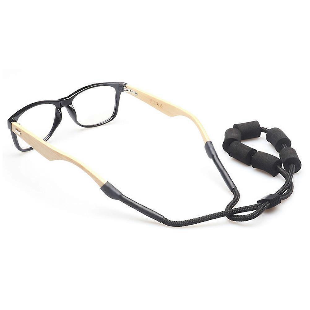 Floating Anti-Slip Glasses Strap For Kayaking Surfing And Other Water Activities Black 1Set