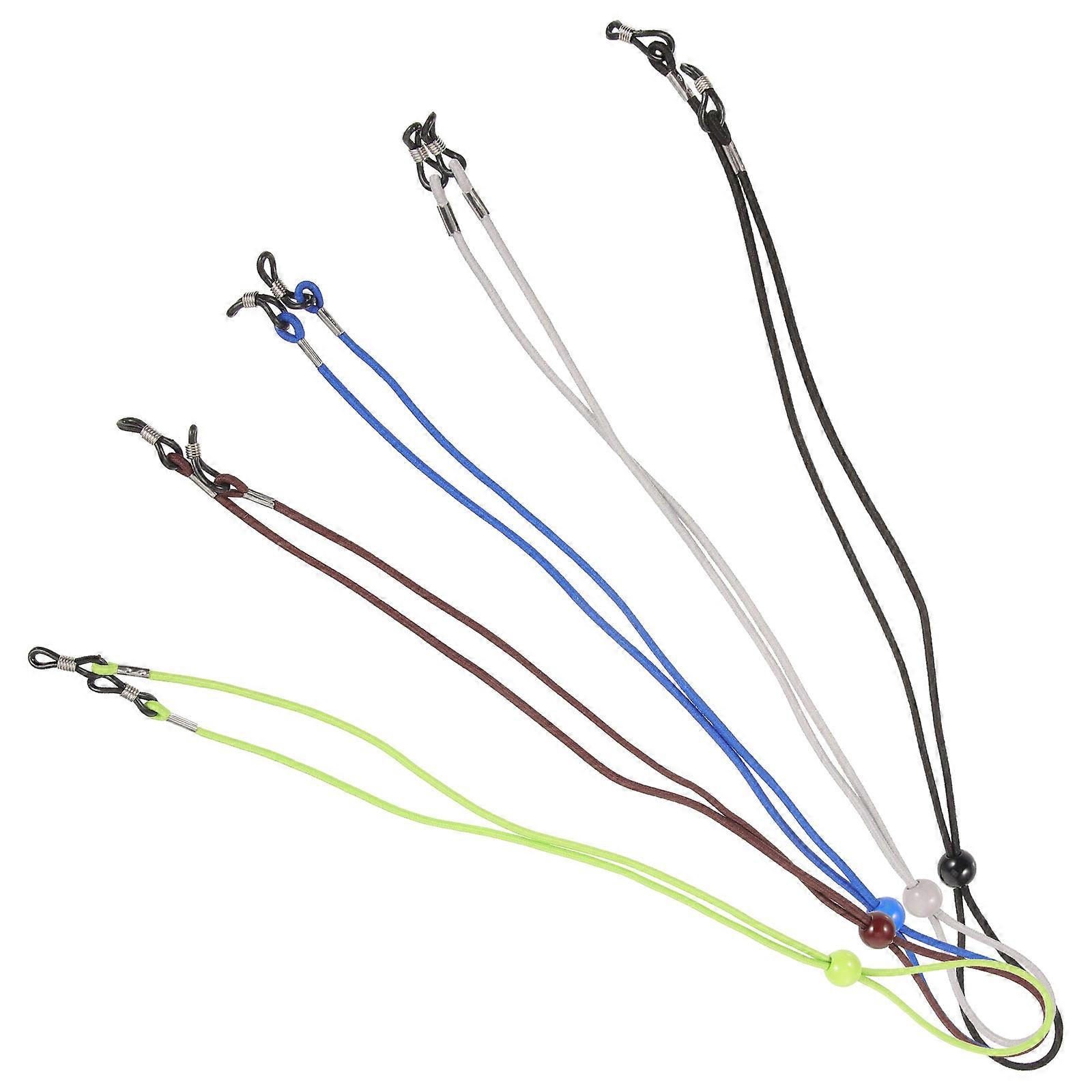 Glasses Lanyards Elastic Eyeglass Holders for Glasses 20Pcs Assorted Color