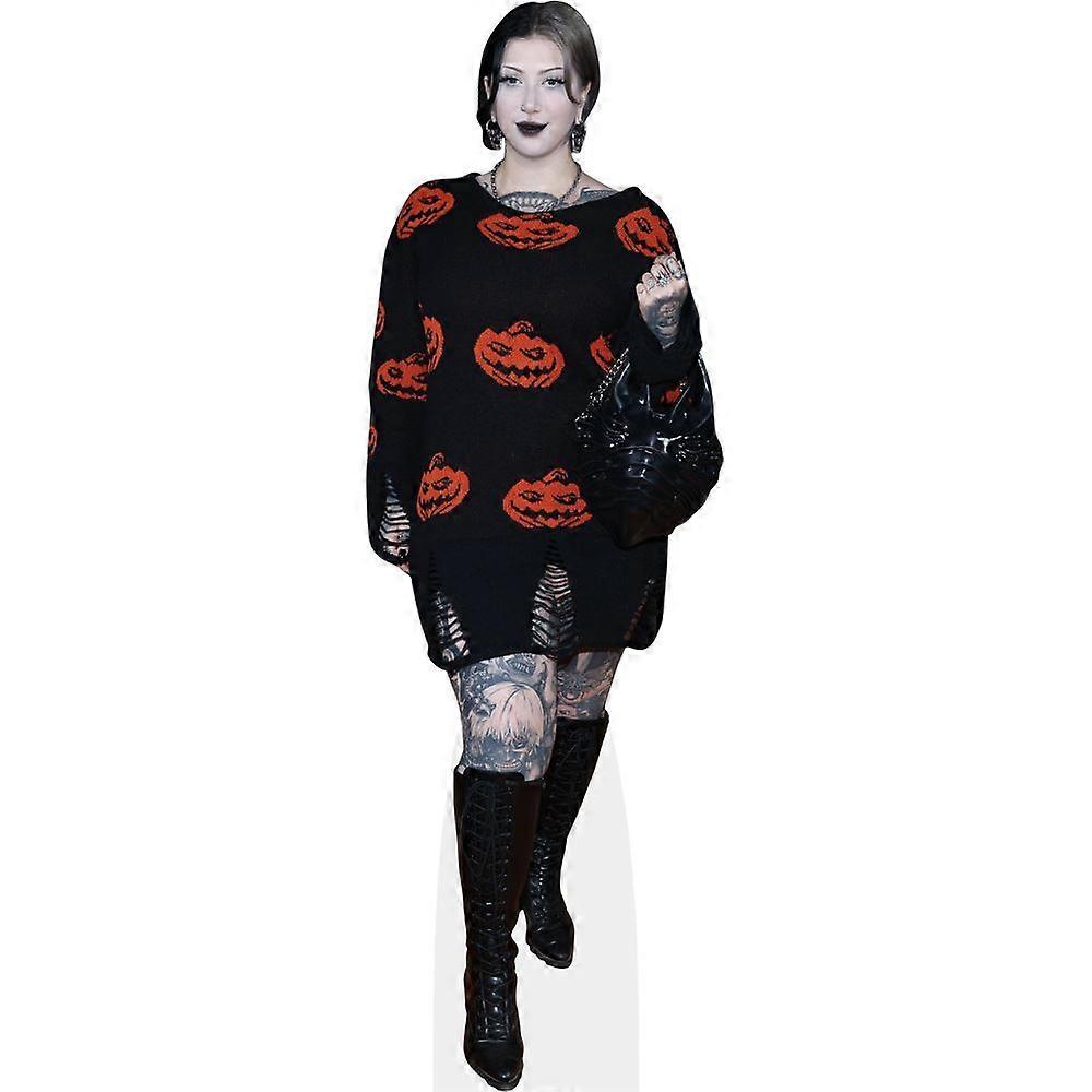 Dakota Alexandra (Jumper) Cardboard Cutout (lifesize OR mini size). Standee. Stand Up.