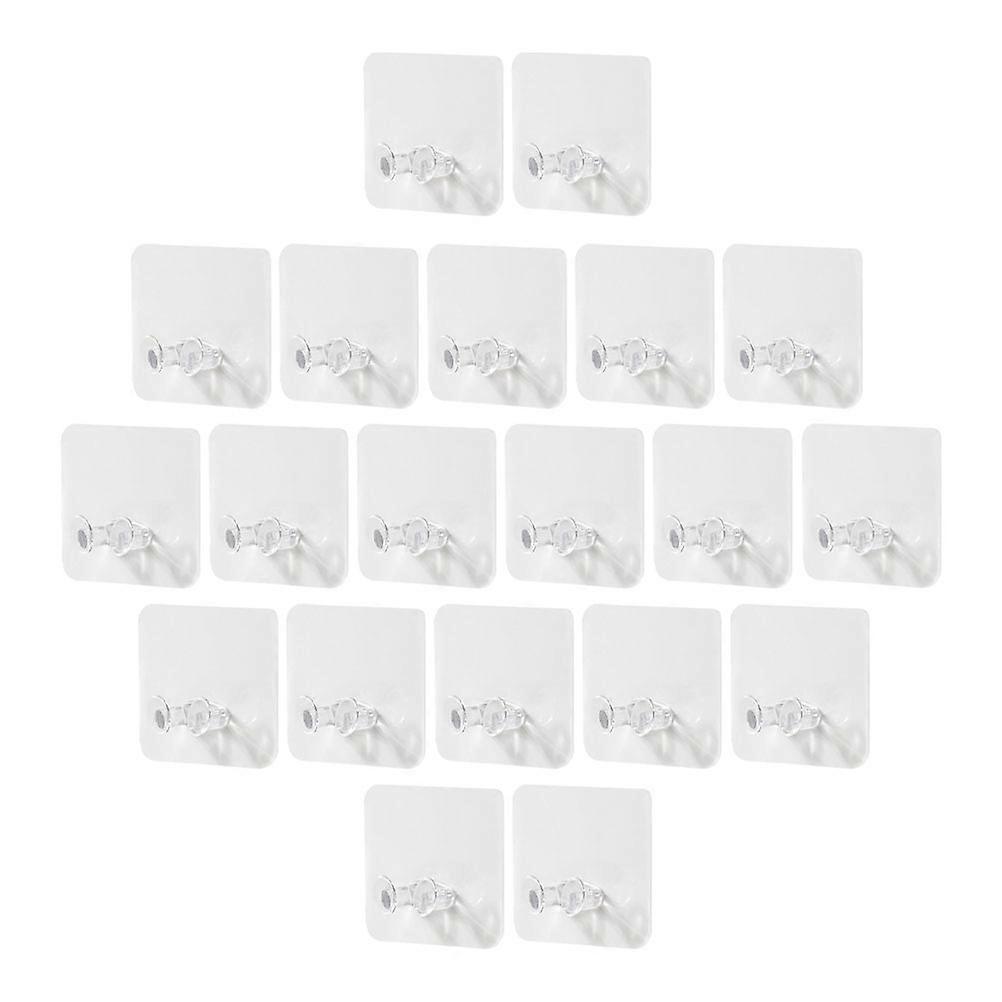 Wall Mounted Plug Hooks Plastic Organizer for 100Pcs Power Cords