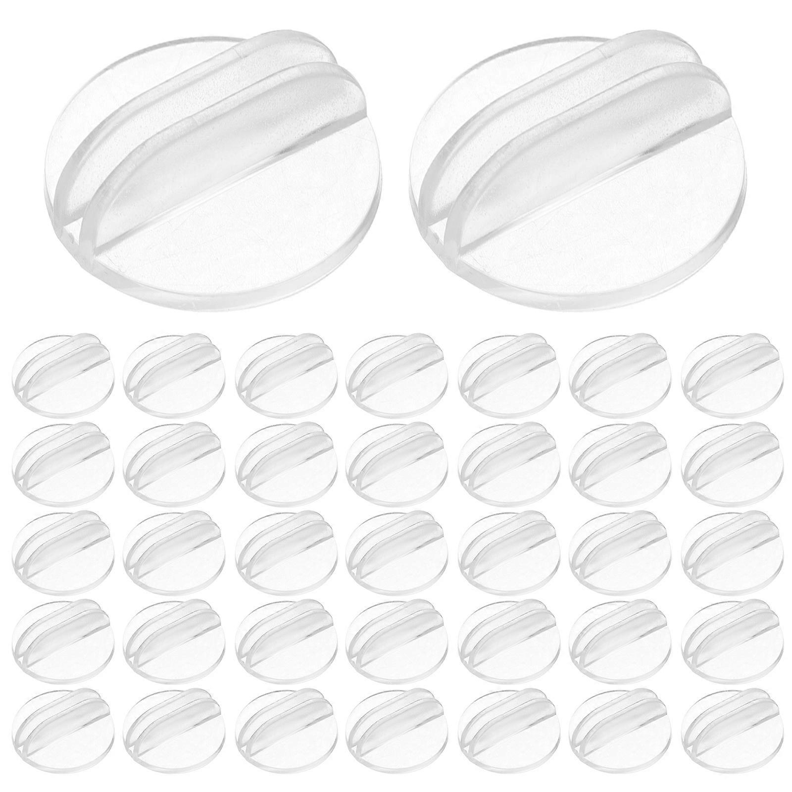 Game Card Clip Clear Plastic for 250Pcs Table Card Holders