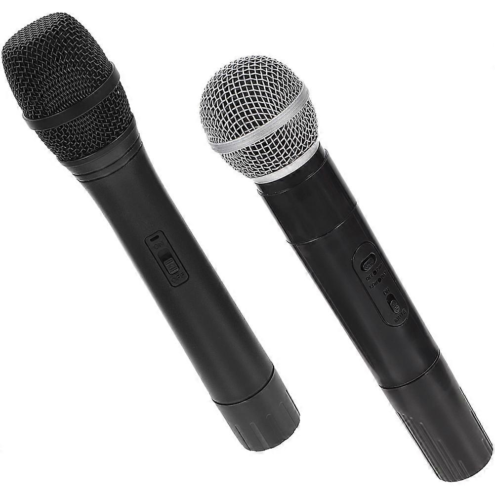 Simulation Microphone Models Toddler Microphone for Lip Sync 2Pcs