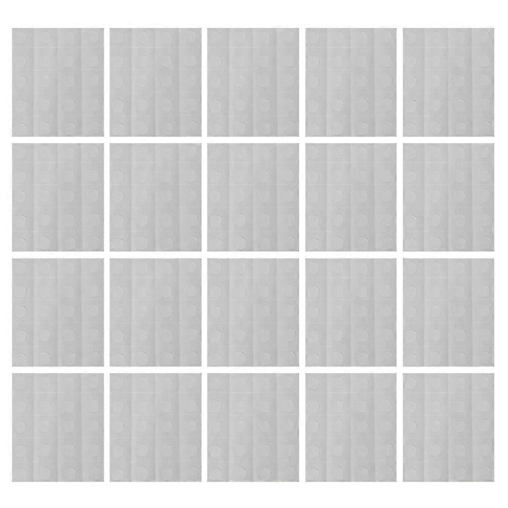 Removable Round Dot Stickers 50 Sheets No Trace Double Sided Adhesive For Party Decoration Gift Packaging Scrapbooks Artwork