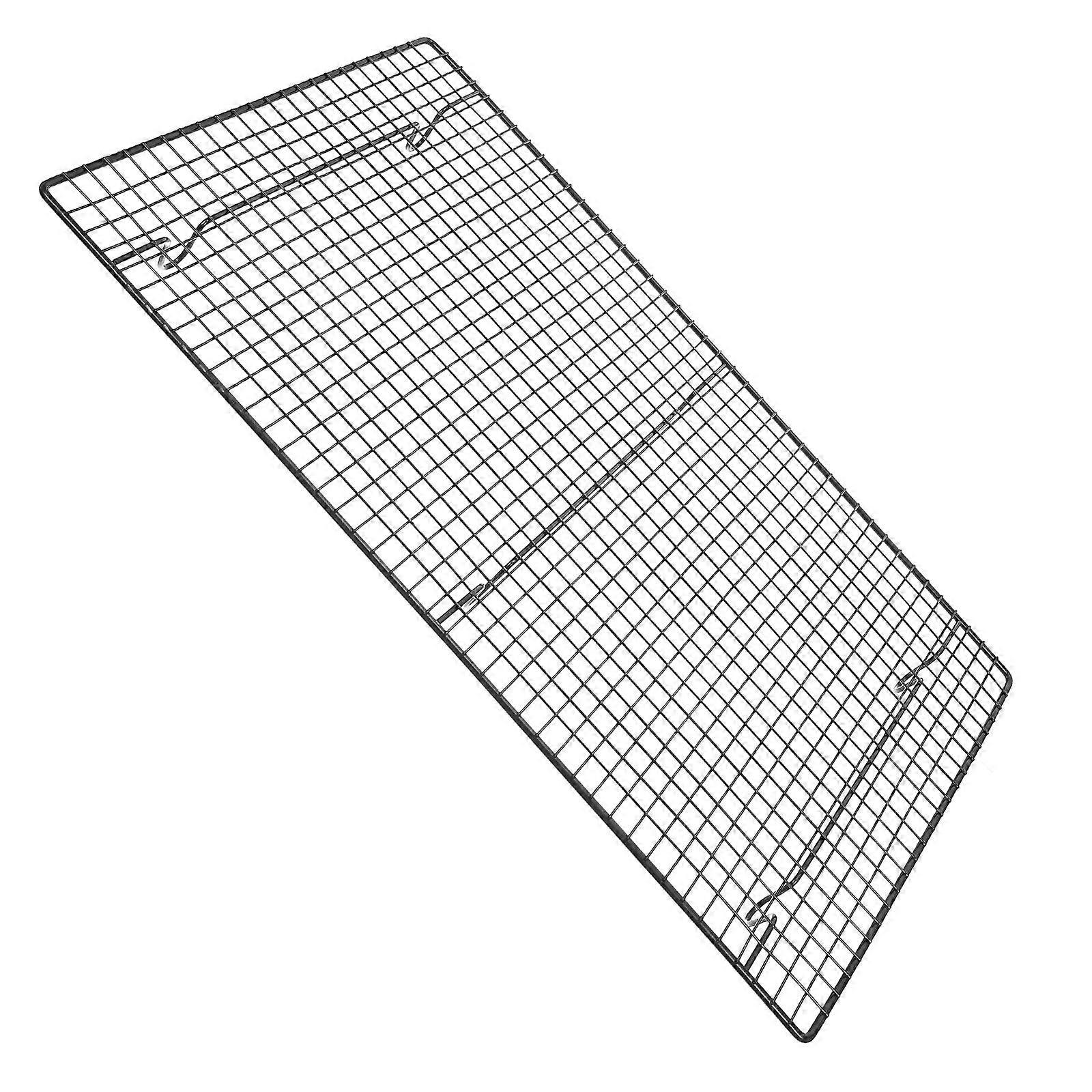 Nonstick Cooling Rack 4Pcs Black Baking Rack with Perfectly Spaced Grid for Kitchen Use