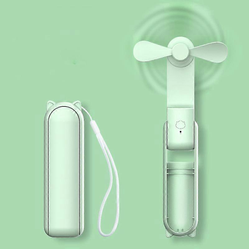 Mini Fan 3 In 1 Rechargeable Hand Fan Foldable Small Fan With Power Bank Function 2000Mah Cooling Fan Portable Fans